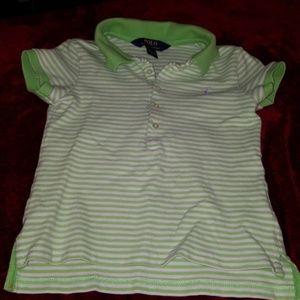 Size 7 Girls Ralph Lauren polo shirt